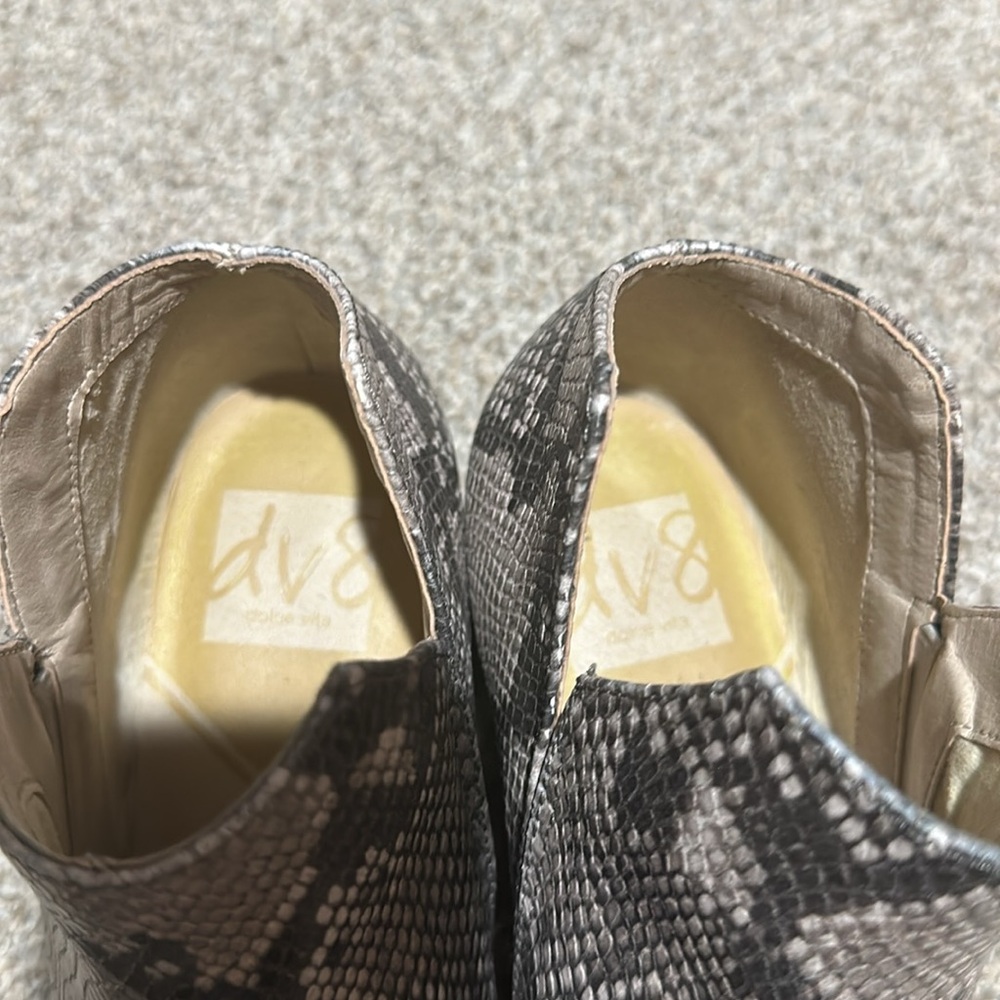 Dv8 Snake Leather Booties - image 5